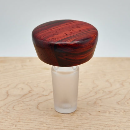 Padauk and Cocobolo - 14mm Plug / Stopper / Carb