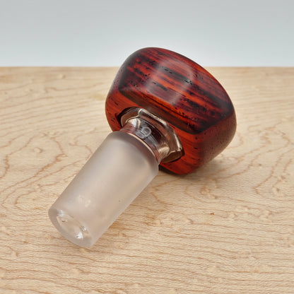 Padauk and Cocobolo - 14mm Plug / Stopper / Carb